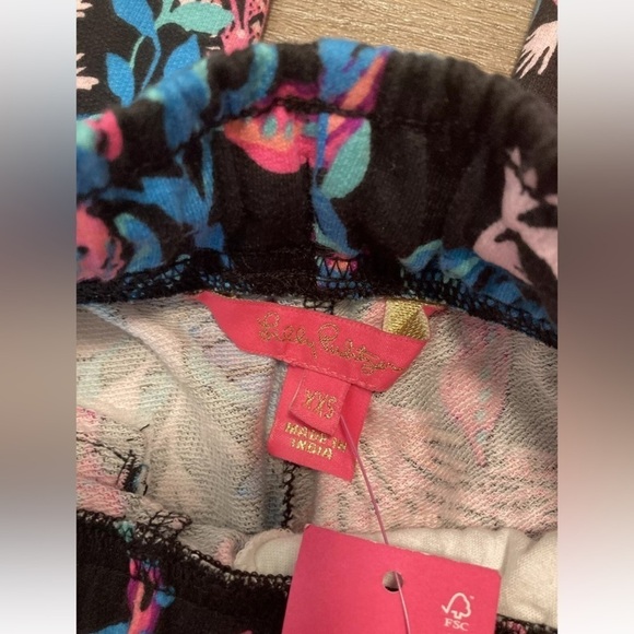 Lilly Pulitzer Emora Pants Joggers Onx Twilight XXS NWT - Picture 2 of 7